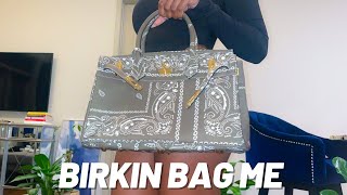 BIRKIN 35 DUPE UNBOXING | Paisley Jane NDG PARIS Bag