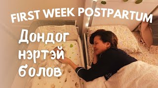 𝐏𝐎𝐒𝐓𝐏𝐀𝐑𝐓𝐔𝐌 𝐕𝐋𝐎𝐆 | Сэнсрэхүй бүлгийн гишүүд- Төрсний дараах анхны 7 хоног
