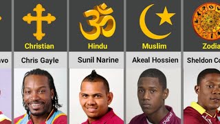 Religion of West Indies Cricketers | Hindu 🕉️ Christian ✝️ Muslim ☪️