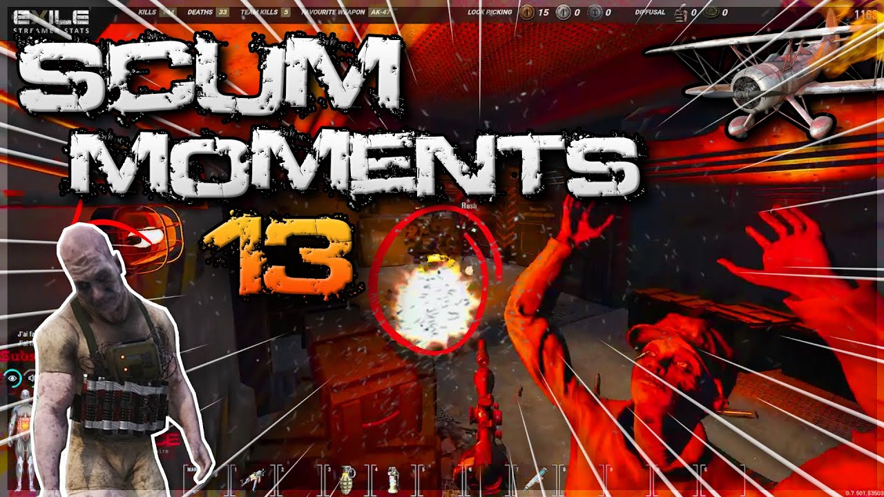 SCUM MOMENTS 13 - RUN FOREST!! | Scum Funny Fails And Epic Gameplay # ...