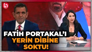 Gözde Şeker, Fatih Portakal'ı yerin dibine soktu: “Elma ile armudu, haberci ile portakalı…”