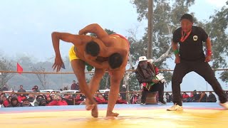 Seyiejalie Gwirie all bouts at Western Angami wrestling meet 2024