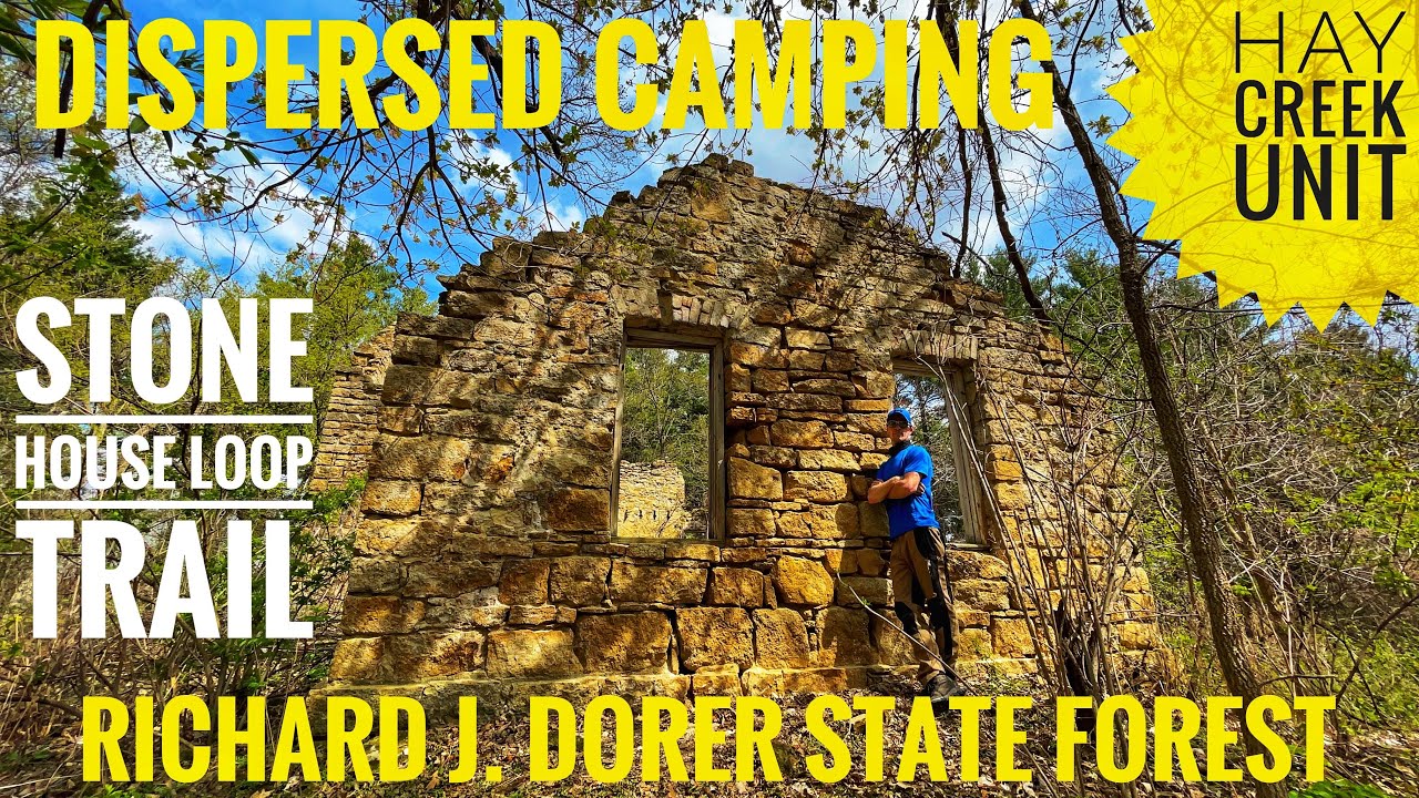 Dispersed Camping: Richard J. Dorer State Forest/Hay Creek Unit/Stone ...