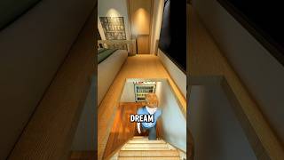 Design a kid' room with a secret base #shorts
