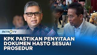 KPK Pastikan Penyitaan Dokumen Hasto Sesuai Prosedur