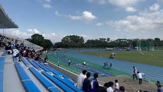 2024第52回九州学生陸上競技選手権大会男子100m予選9組