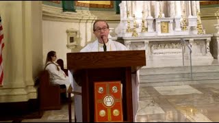 Mass at St. Joseph's Parish of Newport, RI.  Together, we celebrate 5th Sunday of Easter.