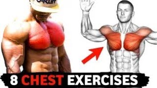 8 BEST EXERCISES (CHEST WORKOUT) 🔥