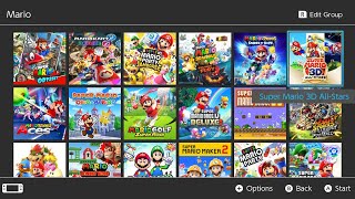 All Mario Games Nintendo Switch: Super Mario Odyssey,Mario Kart 8 Deluxe,Super Mario Party Jamboree