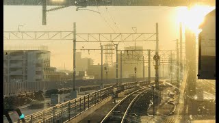 鹿児島本線　2020.9.19　折尾駅　前面展望