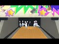 あつまれbowling：ベーシック通し　スコア214　腕をちょっと持ち上げて投げても同じ速度 ´･ω･ 　 あつまれbowling ボウリング