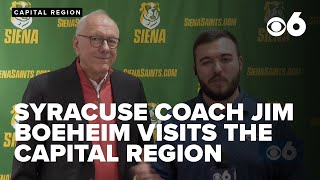 Jim Boeheim Pays a Visit to the Capital Region in Support of Gerry McNamara