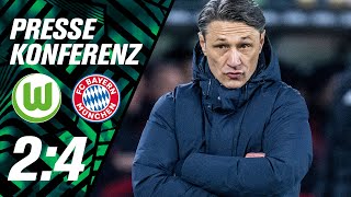 Pressekonferenz mit Kovac & Nagelsmann nach VfL Wolfsburg - FC Bayern München | Bundesliga