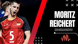 Moritz Reichert HIGHLIGHTS | Argentina 🇦🇷 🆚 Germany 🇩🇪 | Men's Volleyball VNL 2024