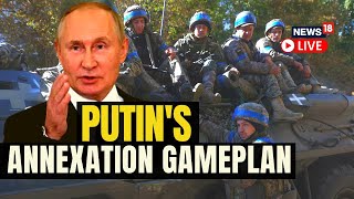 Russia Vs Ukraine LIVE | Putin's Annexation Plan | Kremlin to Annex Ukrainian Regions | English News