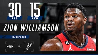 Zion Williamson GOES OFF in Pelicans' win over the Spurs 😤