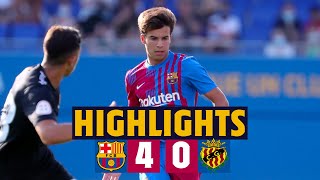 ⚽️🎥 HIGHLIGHTS |  Barça 4-0 Nàstic (FIRST MATCH OF PRE SEASON!)