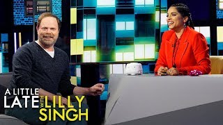 Rainn Wilson Gives Lilly a Unique Gift