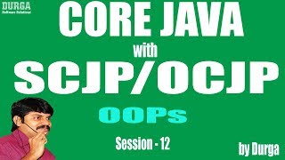Core Java With OCJP/SCJP: OOPs(Object Oriented Programming) Part-12 || instance control flow