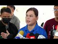 LIVE: Vice President Sara Duterte press conference | November 26, 2024