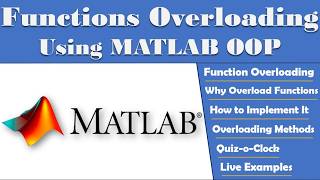 MATLAB Function Overloading Explained (OOP) | Cleaner, Reusable Code | MATLAB Function Overloading