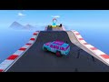 gta v mods stunt car racing challenge by spider man with amazing disney cars and mcqueen ep 96