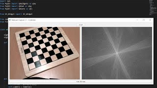 Fourier transform to image | Python | OpenCV | PyQT |
