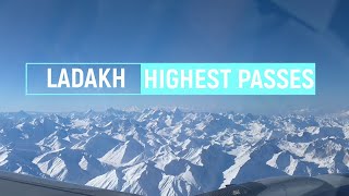 LADAKH - World's Highest Motorable Passes In WINTERS | KHARDUNG LA | CHANG LA | -29°C | Jan 2018