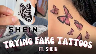 Testing Fake Tattoos | Ft. SHEIN ✨