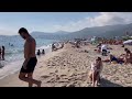 alanya kleopatra beach walking tour 4k alanya turkiye holiday alanya antalya kleopatra beach