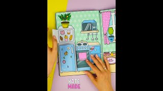Paper dollhouse Easy paper crafts | shorts