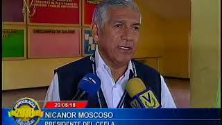 Nicanor Moscoso informó que la jornada electoral no ha presentado ningún inconveniente