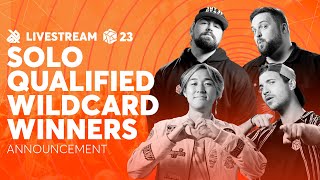 Solo Qualified Wildcard Winners Announcement | GBB23: World League | Livestream