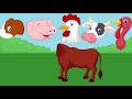 wrong heads farm animal matching game for kids