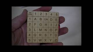 Tap Code Cipher