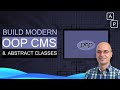 8. Modules and PHP Abstract class | Build a CMS using OOP PHP CMS tutorial MVC [2020]