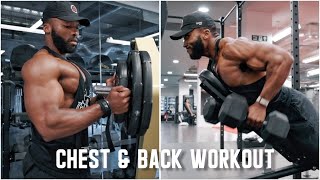 The Perfect CHEST AND BACK workout for MASS | Beginners & Advanced