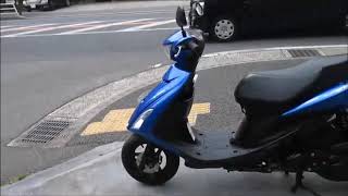 スズキ アドレスＶ１２５Ｓ　ＧＩＶＩリアボックス付き 628