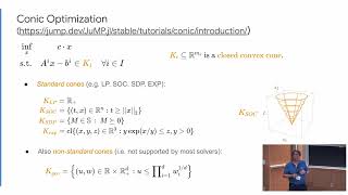 Modeling and Duality in Domain Specific Languages For Optimization | Juan Pablo Vielma | ASE60