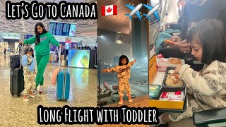 Chalo Canada 🇨🇦 | Our Mumbai To Toronto Journey !