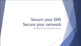 DNS Reflector/Amplification