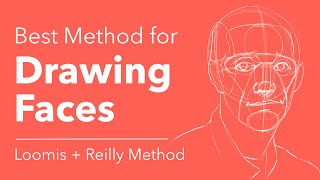 Best Method to Draw Face | Loomis + Reilly Method