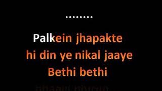 Agar Tum Saath Ho Karaoke song Tamasha Arijit Singh