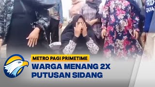 Ahli Waris Lahan Sengketa di Bekasi Sujud Syukur Usai Menang Gugatan