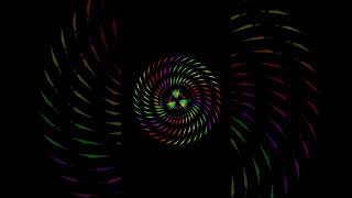 #shorts : Beautiful color wheel using Python turtle