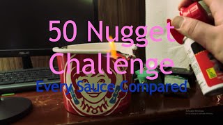 We Compared Every Wendy S Sauce 50 Nugget Challenge