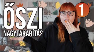 Őszi Nagytakarítás🍂🧽 I GARDRÓBSZOBA- HÁLÓSZOBA I