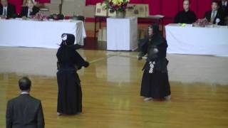 茨城県剣道祭　高崎範士　八段　VS　鴨志田　八段