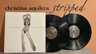 Unboxing: Christina Aguilera - Stripped (vinyl)