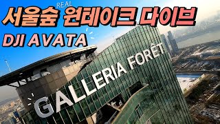 서울숲 진짜 M 모드 원테이크 다이브 영상입니다 ^^ It's a one-take dive video of Seoul Forest. ^^ CINEMATIC FPV